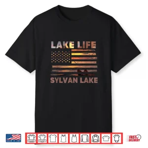 Lake Life Sylvan Lake Scenic Outdoor Adventure Shirt