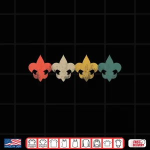 Design Retro Vintage Scout Shirt Scouts Men Womens boys girls