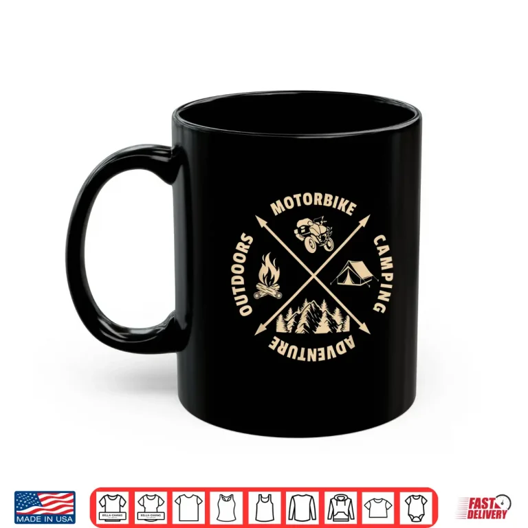 Mug Adventure Rider Motorcycle Camping Dual Sport Shirt