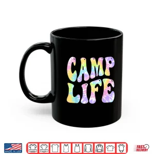 Camping Summer For Girls Summer Camp Tie Die Retro Shirt 3 Mug Camping Summer for Girls Summer Camp Tie Die Retro Shirt