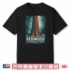 Redwood National Park Vintage Camping Hiking Men Women Kids Shirt