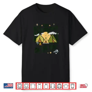 Tiny Camper On The Way Camping Lover Pregnancy Announcement Shirt