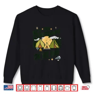 Tiny Camper On The Way Camping Lover Pregnancy Announcement Shirt 2 Sweatshirt Tiny Camper On The Way camping lover pregnancy announcement Shirt