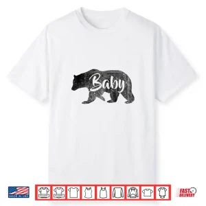 Baby Bear Shirt Cute Toddler Camping Tee