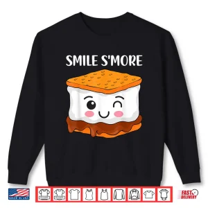 Sweatshirt Cool Smores Art For Men Women Kids Marshmallow Glamping Shirt