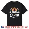 Funny Glamping Art For Women Girls Glamping Lover Glamper Shirt