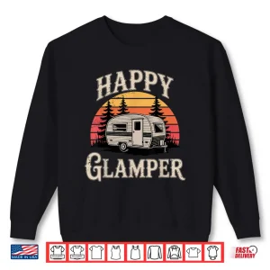 Sweatshirt Funny Glamping Art for Men Women Kids Glamper Glamping Lover Shirt