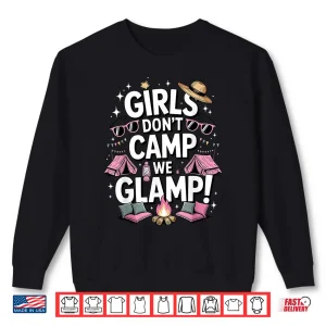 Sweatshirt Glamping Art For Women Girls Glamping Queen Glamping Glamper Shirt