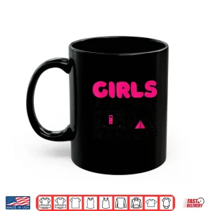 Mug Girls Dont Camp We Glamp Camper Girl Glamper Camping Shirt