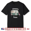 Glamping Nana Womens Camping Shirt Rv Vintage Flamingos Shirt