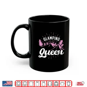 Mug Glamping Queen Camping Shirt