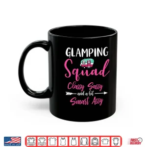 Mug Glamping Squad Funny Matching Family Girls Camping Trip Shirt