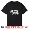 Mens Papa Bear Long Sleeve Camping Shirt