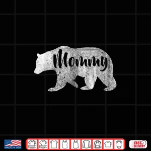 Design Womans Mommy Bear Shirt Awesome Camping Shirt
