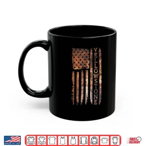 Mug Yellowstone American Flag Patriotic USA Yellowstone Shirt