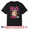 Camping Smores Girls Have S’More Fun Cute Kawaii Smores Shirt