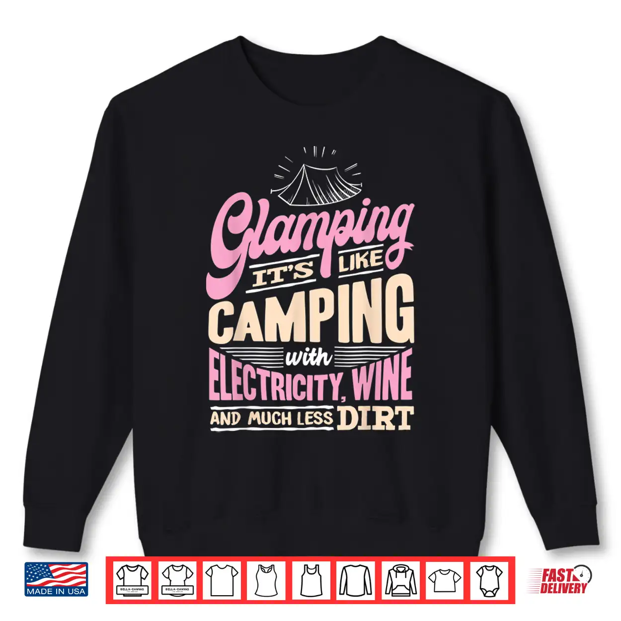 Camping Shirt Women Wife Camper Lover Rv Funny Glamping Shirt Camping Shirt Women Wife Camper Lover Rv Funny Glamping Shirt