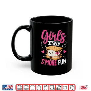 Camping Smores Girls Have S'More Fun Cute Kawaii Smores Shirt 3 Mug Camping Smores Girls have Smore Fun Cute Kawaii Smores Shirt