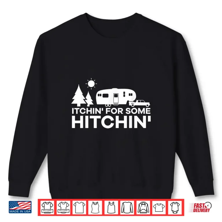 Sweatshirt Fifth Wheel Glamping Shirt Funny Camper RV Vacation Gift