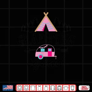 Design Funny Glamping Squad Gift For Men Women Cool Camping Lover Shirt