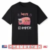 Happy Glamper Camping Lover Girl Camper Camp Vacation Shirt