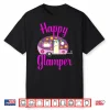 Happy Glamper Vintage Glamping Squad Rose Caravan Camping Shirt