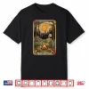 The Camper Funny Tarot Card Skeleton Camping Glamping Shirt