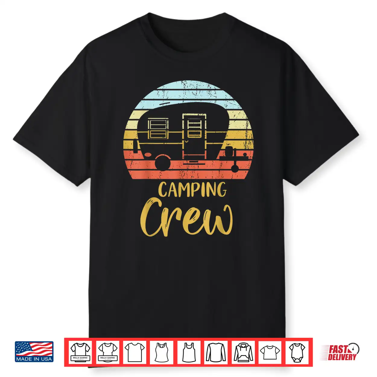 Vintage Camping Shirt Camping Crew Funny Matching Camping Shirt Vintage Camping Shirt Camping Crew Funny Matching Camping Shirt