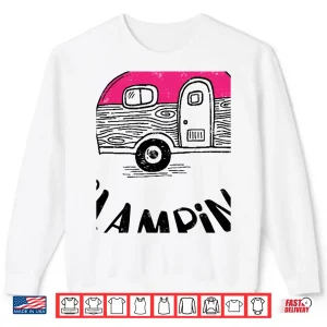 This Girl Loves Glamping Womans Camping Gift T Shirt B 2 Sweatshirt This Girl Loves Glamping Womans Camping Gift T Shirt B