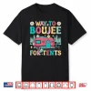 Way To Boujee For Tents Groovy Rv Glamping Glamper Shirt