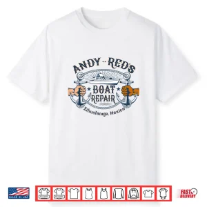 Andy & Red’S Boat Repair Fishing Charters Boating Ocean Shirt