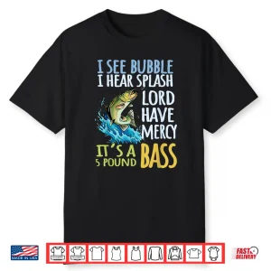 Bass Fishing Angling Sport Black Bass Fish Shirt