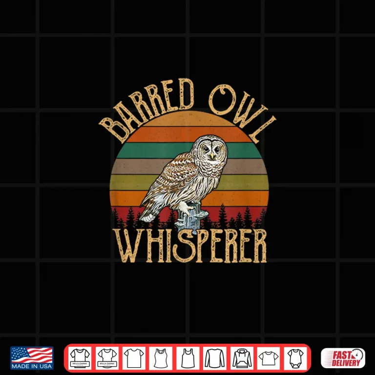 Design Barred owl whisperer barred owl Shirt