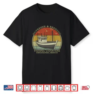 Dufresne And Redding Fishing Charters Vintage Fishing Boat Shirt
