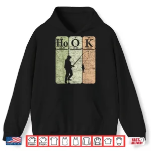 Hoodie Fishing Periodic Table Elements Fisherman Nerdy Shirt