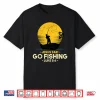 Jesus Said Go Fishing Luke 5 4 Christian Fishermen Faith Shirt