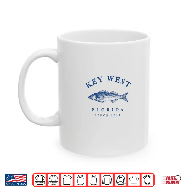 Mug Key West Shirt Florida Fishing Shirt