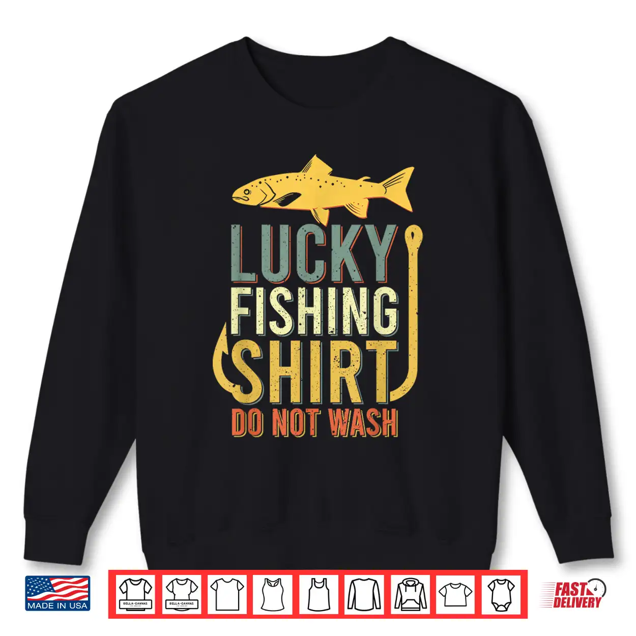Lucky Fishing Shirt Youth Kids Womens Boys Mens Trout Funny Shirt Lucky Fishing Shirt Youth Kids Womens Boys Mens Trout Funny Shirt
