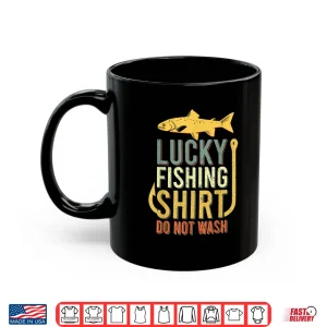 Lucky Fishing Shirt Youth Kids Womens Boys Mens Trout Funny Shirt 3 Mug Lucky Fishing Shirt Youth Kids Womens Boys Mens Trout Funny Shirt