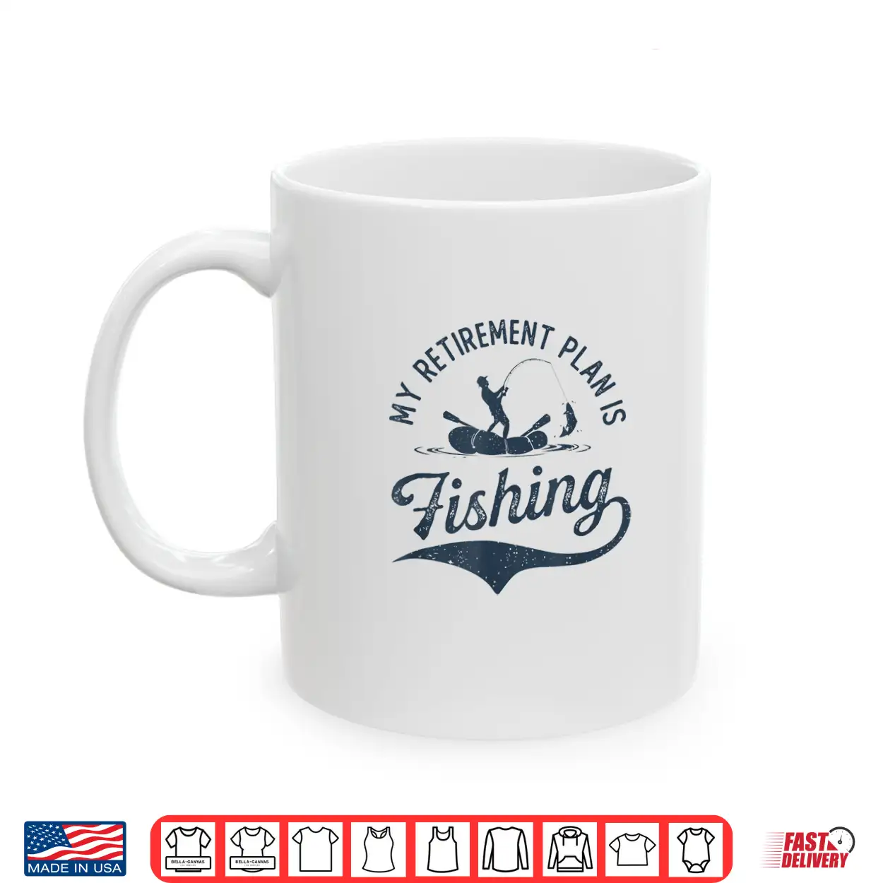 My Retirement Plan Is Fishing Fishermen Dad Grandpa Funny Shirt My Retirement Plan Is Fishing Fishermen Dad Grandpa Funny Shirt