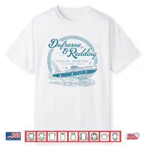 Retro Vintage Dufresne And Redding Fishing Charters Lover Shirt
