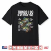 Things I Do In My Spare Time Fishing Fish Men Fisherman Boy Shirt
