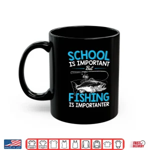 Mug Kids Fishing Shirt Youth Boys Fish Lover Teen Boys Fishing Shirt