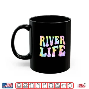 Mug River Life Fun Fishing Boating River Bum Women Girl Kids Shirt
