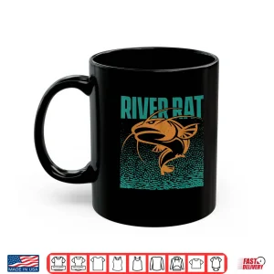Mug Catfishing Freshwater River Rat Catfish Fishing Shirt