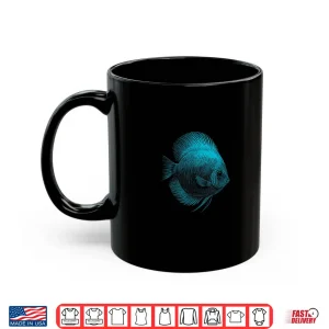 Mug Blue Discus Fish Aquarium Fishkeeper Shirt
