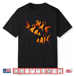 Clown Loach Fish Aquarium Design Tiger Botia Shirt