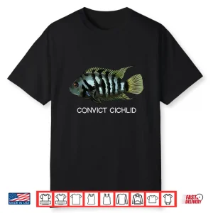 Convict Cichlids Freshwater Aquarium Fish Shirt