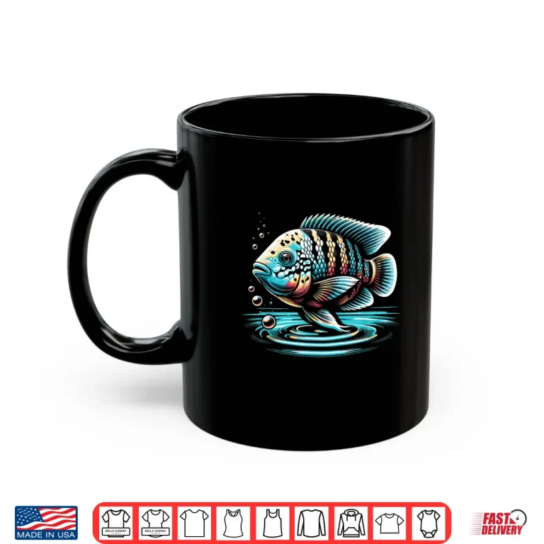 Mug Cichlid Fish Lover Freshwater Fishkeeping Aquarium Fish Shirt