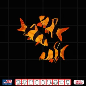 Design Clown loach fish aquarium design tiger botia Shirt